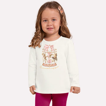 Blusa Infantil Niña Milon Foil