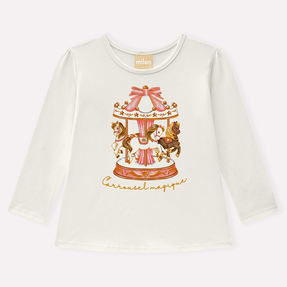 Blusa Infantil Niña Milon Foil