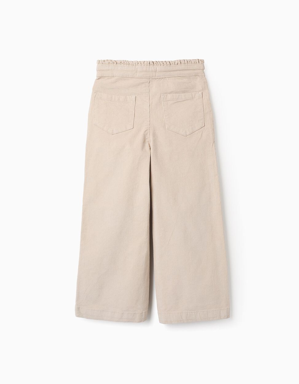 Pantalón de Pana para Niña 'Wide Leg', Beige