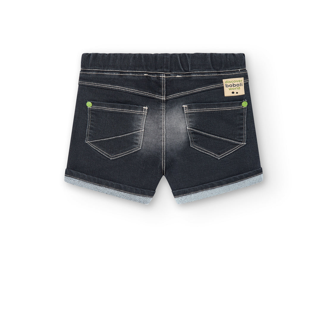 Bermudas denim punto