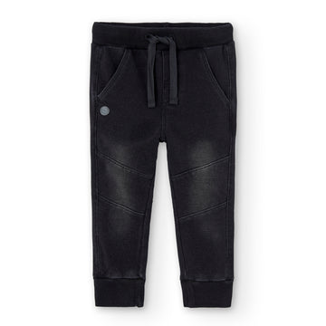 Pantalón felpa denim