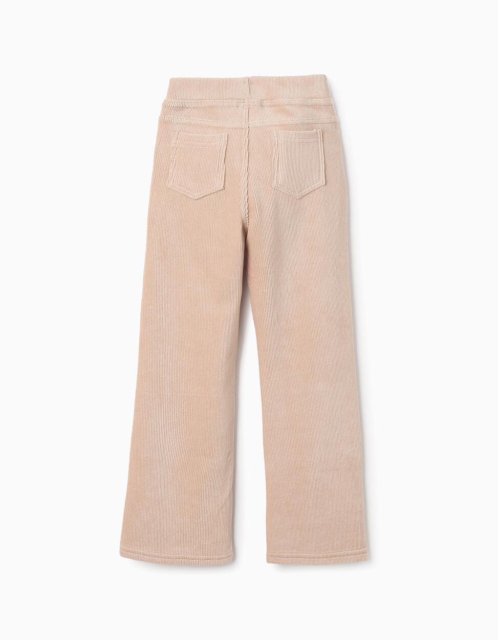 Legging de Pana para Niña 'Flare', Beige