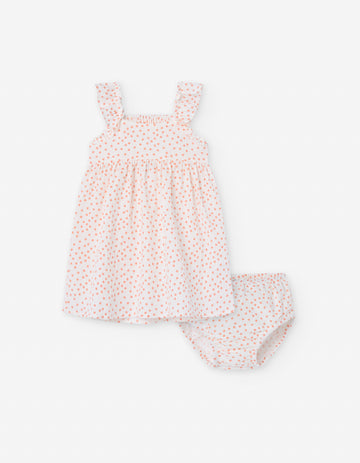 Vestido Con Braga Bebé Niña