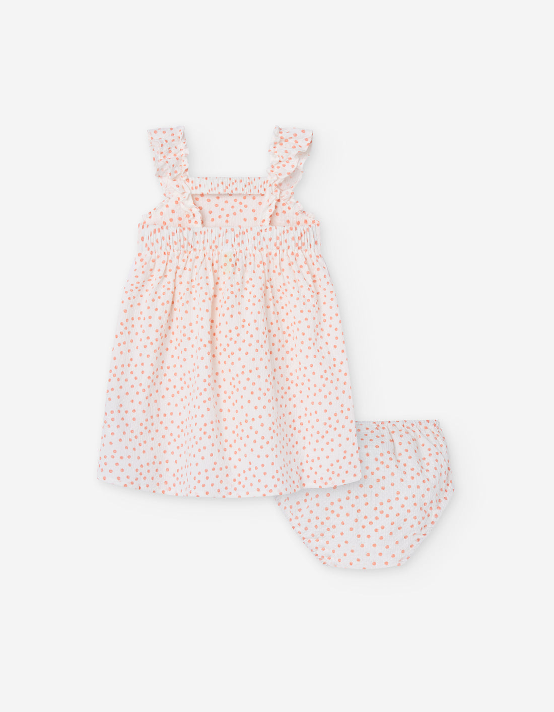 Vestido Con Braga Bebé Niña
