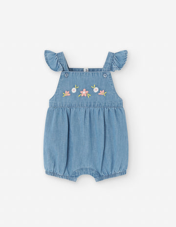 Peto Bebé Niña Denim