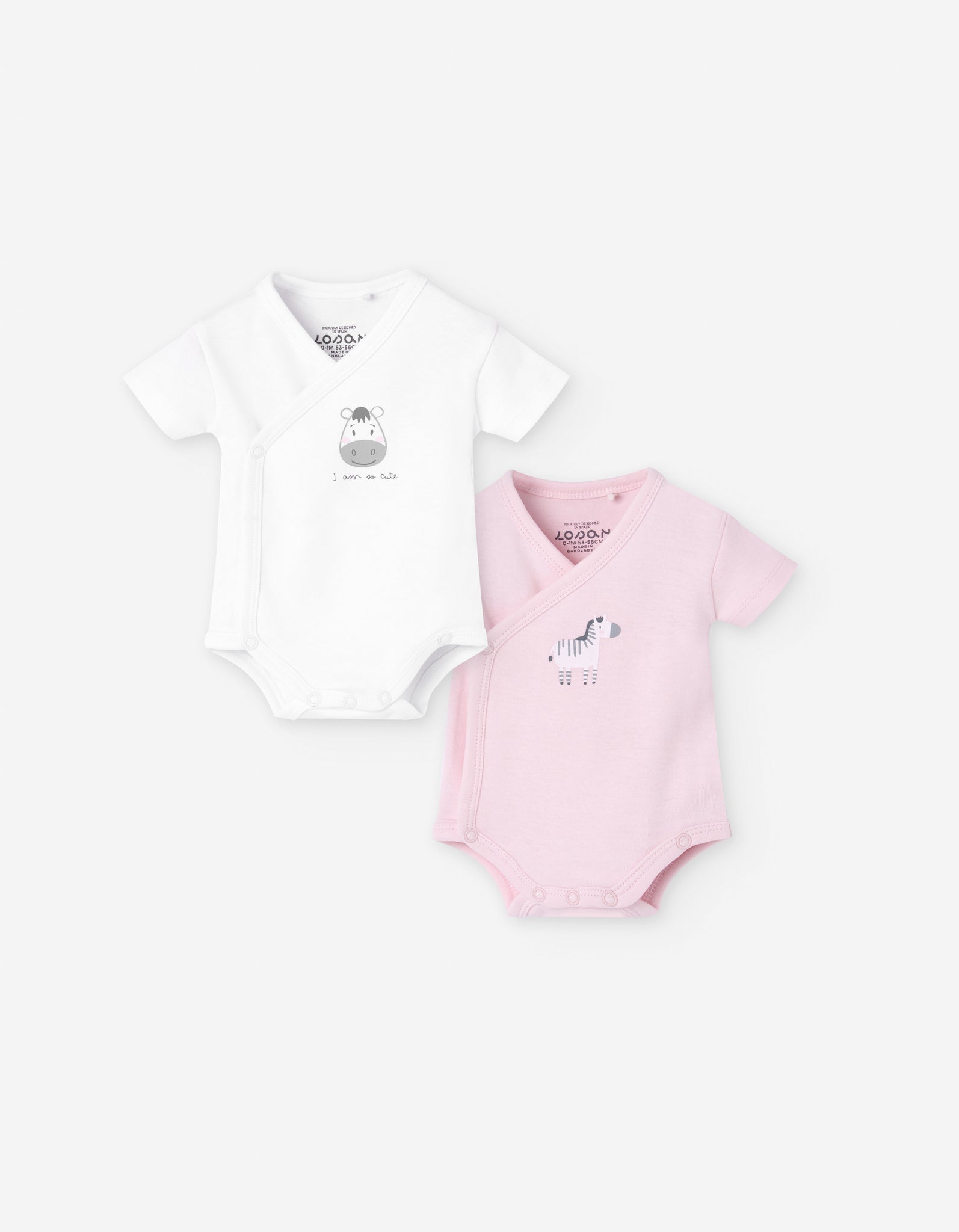 Mameluco x2  Bebé Niña