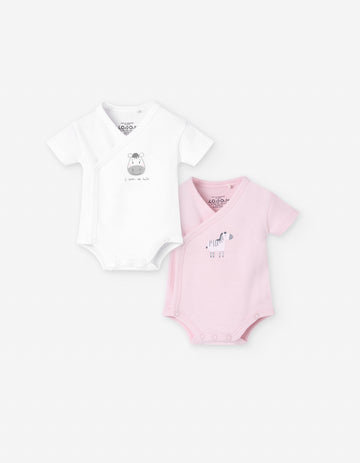 Mameluco x2  Bebé Niña