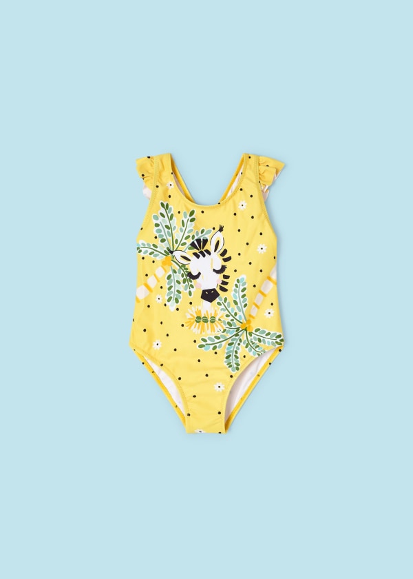 Bañador estampado niña