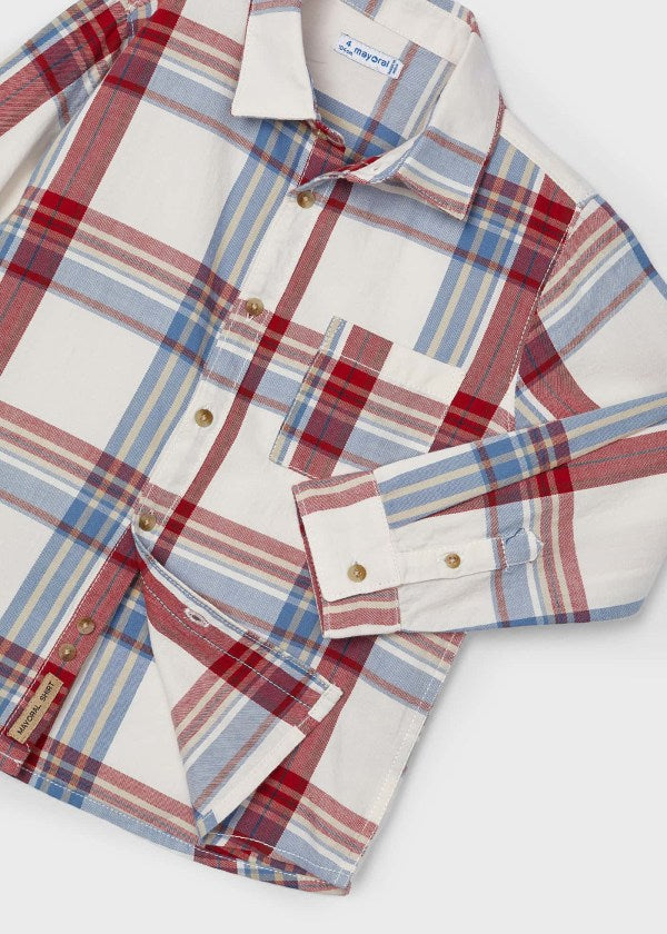 Camisa cuadros niño