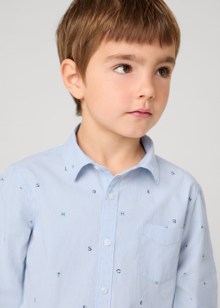 Camisa estampada niño