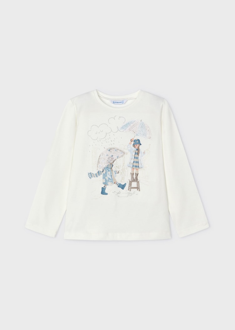 Camiseta gráfica niña