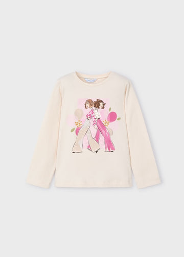 Camiseta gráfica niña