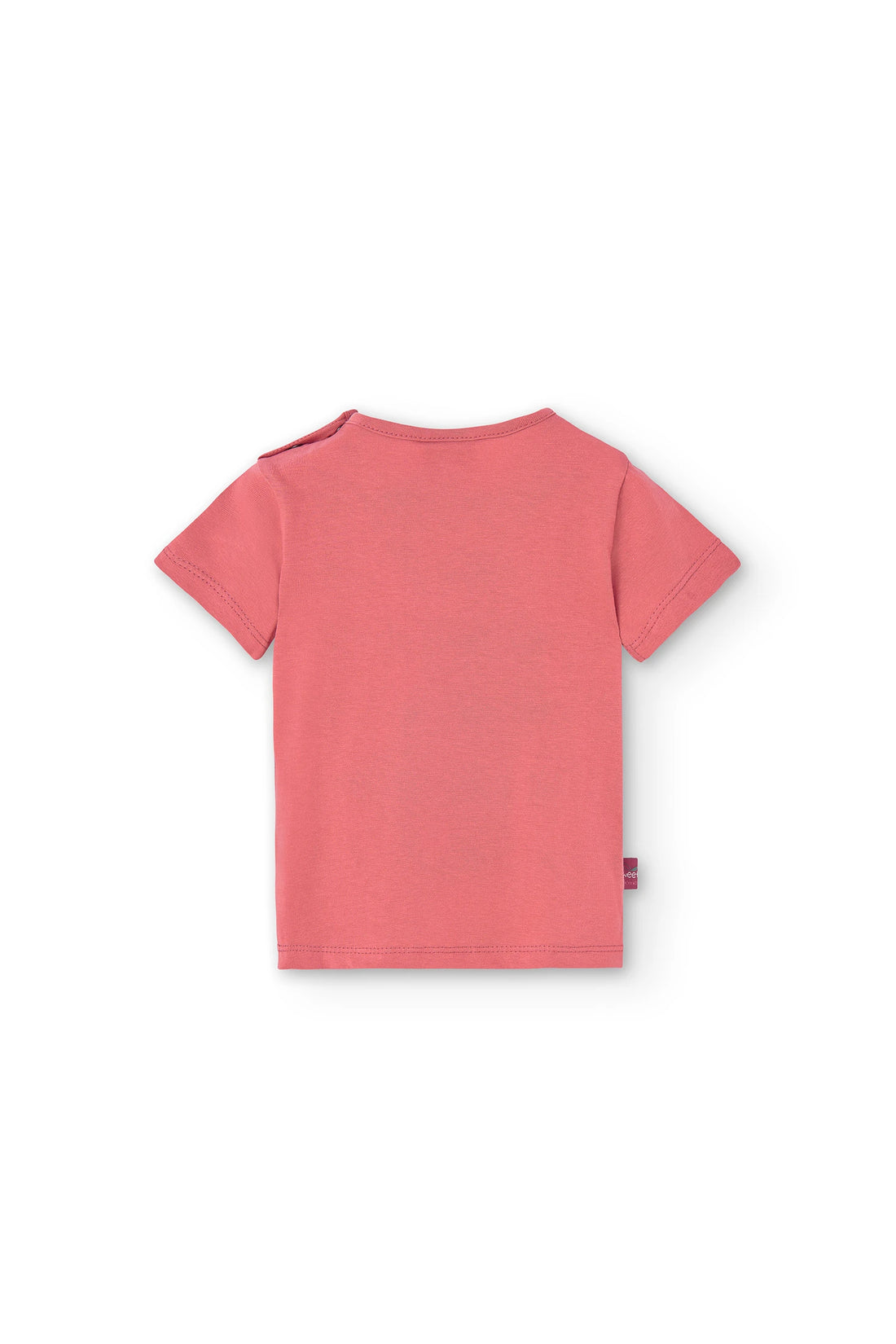 Camiseta punto "cereza" de bebé niña