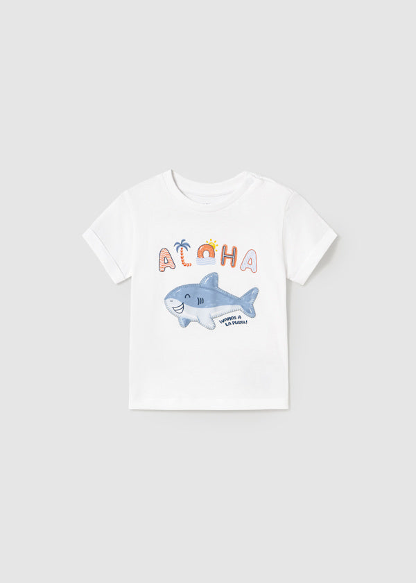 Camiseta tiburón bebé