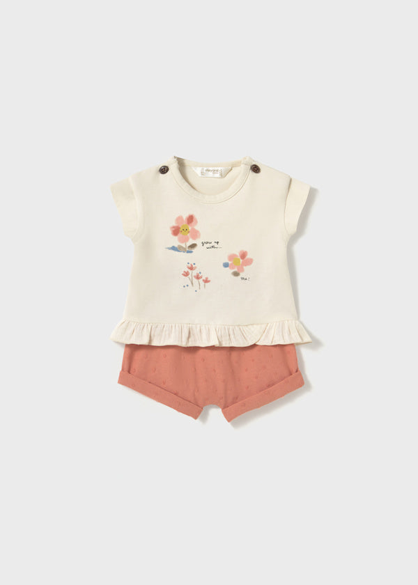 Conjunto 2 piezas estampado recién nacida