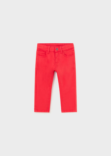 Pantalón sarga slim fit Better Cotton bebé