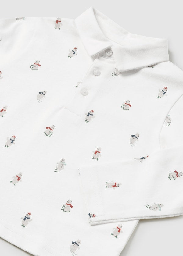 Polo estampado bebé