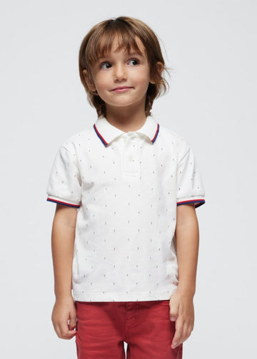 Polo estampado Better Cotton niño