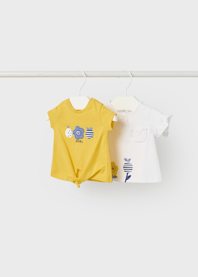 Camiseta con algodón sostenible para recién nacido