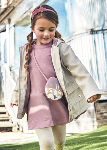 Vestido con bolso niña