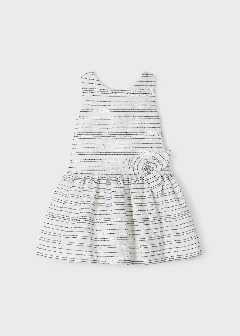 Vestido de jacquard para niña